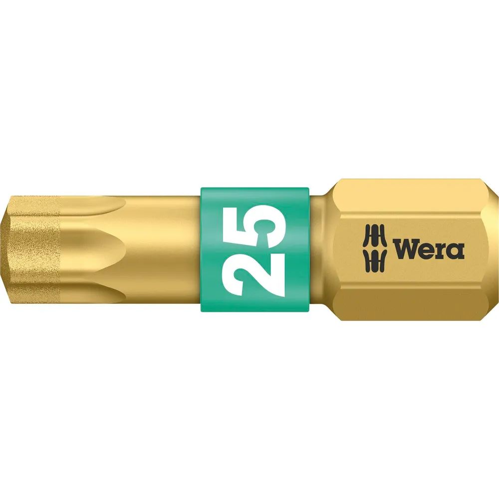 WERA Diamant-Bit-Einsatz 867/1BDC 1/4sechskant TX 25/25 mm Torx®
