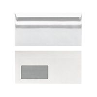 Herlitz 764746 - DL (110 x 220 mm) - Weiß - Papier - 75 g/m² - 220 mm - 110 mm