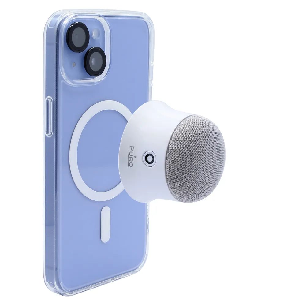 PURO MagSafe kompatibler Bluetooth Lautsprecher weiss