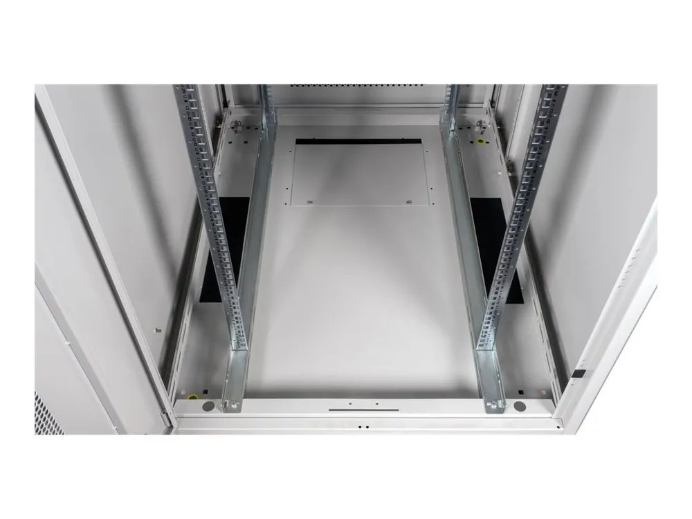 ROLINE Basic - Schrank Netzwerkschrank - perforierte Tür, 800x1000 BxT - RAL 7035, Hellgrau - 42HE - 48.3 cm (19")