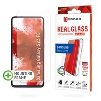 DISPLEX Panzerglas + Schutzhülle für Samsung Galaxy S23 FE - Eco-Montagerahmen - kratzer-resistent - Samsung - Galaxy S23 FE - Trockene Anwendung - Staubresistent - Schlagfest - Kratzresistent - Schockresistent - Transparent - 1 Stück(e)