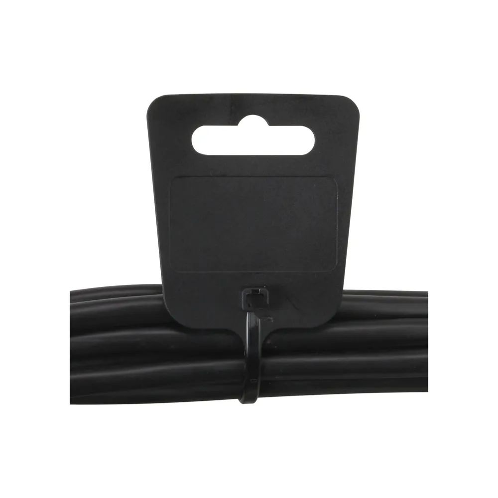 InLine Kabelbinder mit Markierfeld und Eurolochung - Länge 200mm - Breite 5mm