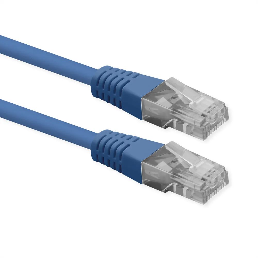 ROLINE Patchkabel Cat.6 (Class E), UTP, PoE, blau, 3 m