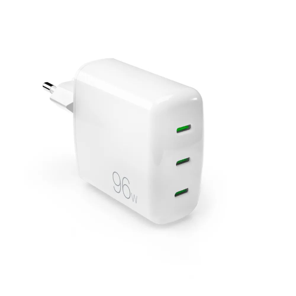 PURO GaN Netzlader, 3x USB-C PD, 96W