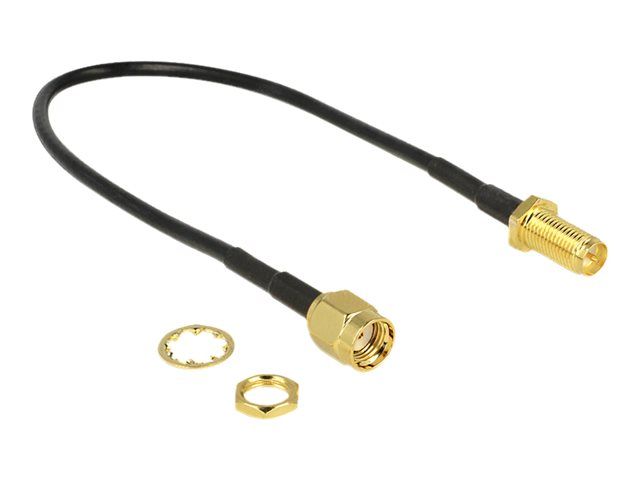 Delock Antennenkabel - RP-SMA (W) zu RP-SMA (M)