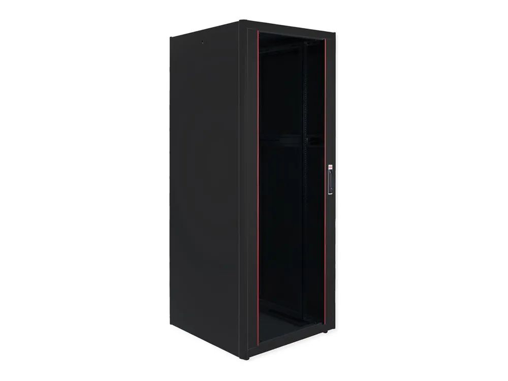 ROLINE Pro - Schrank Netzwerkschrank - mit Glastür, 800 x 800 mm (B x T)