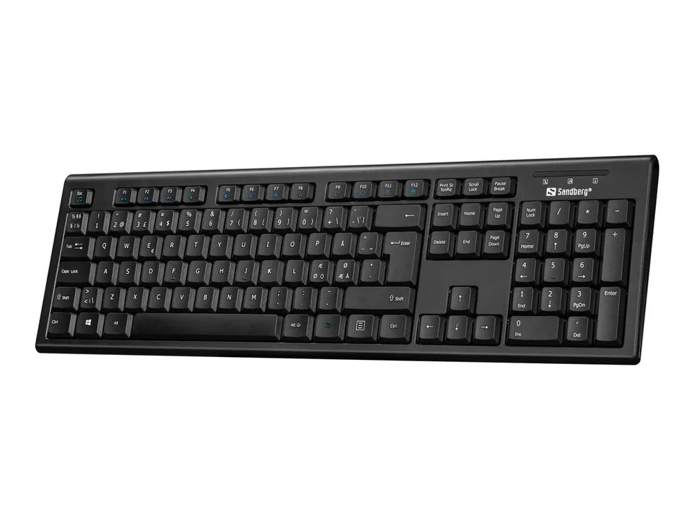 SANDBERG Tastatur - USB - Nordisch