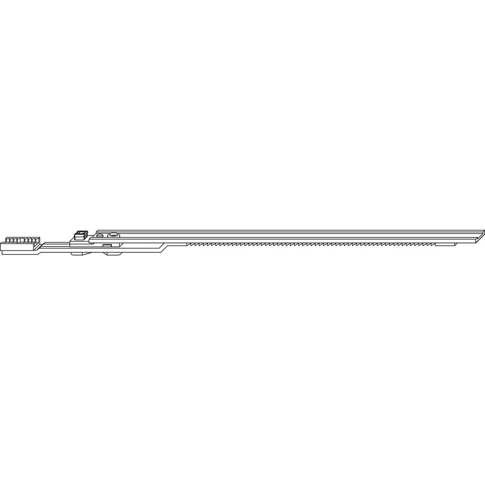 ROTO NT/NX Getriebeverlängerung L=330 mm ohne Zapfen kuppelbar silber