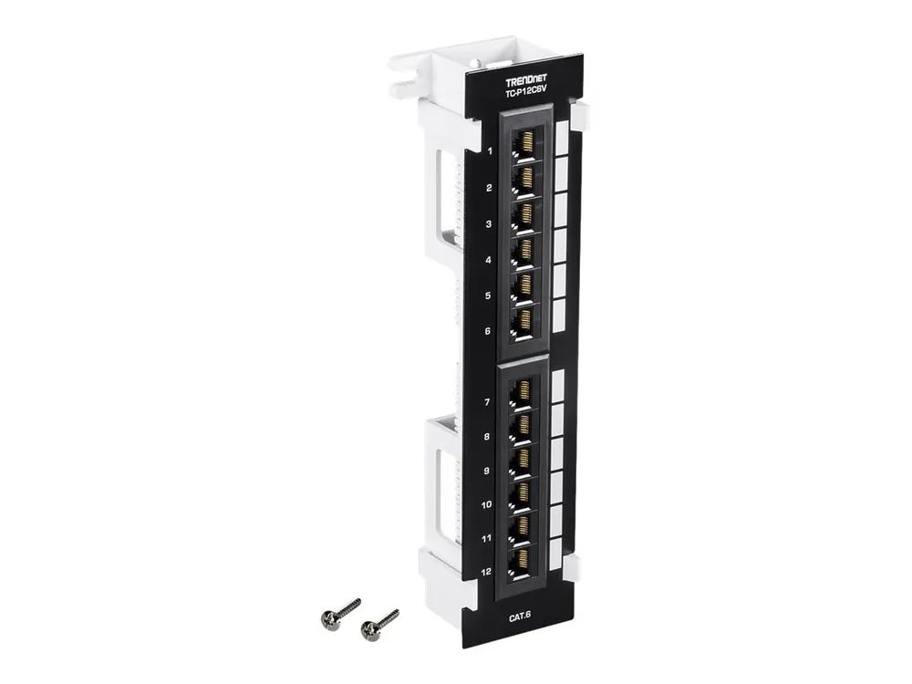 TRENDnet TC-P12C6V - Patch Panel - geeignet für