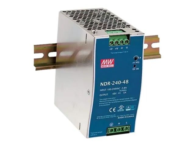 Meanwell VIVOTEK NDR-240-48 - Netzteil (DIN-Schienenmontage