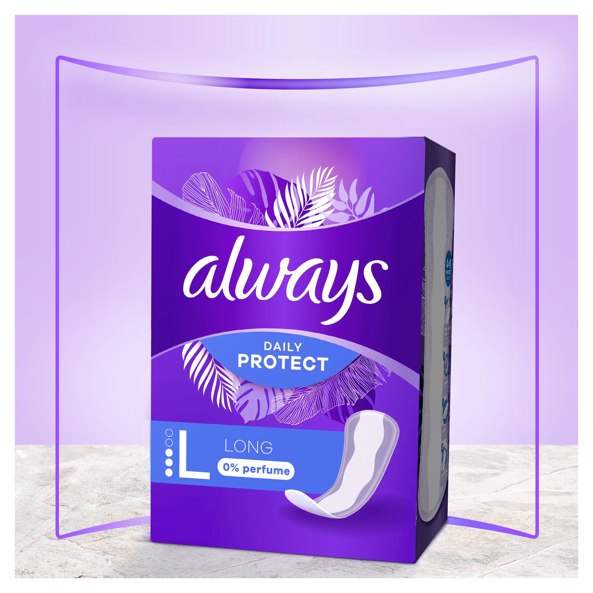always Daily Protect Long ohne Duft, 48Stk.