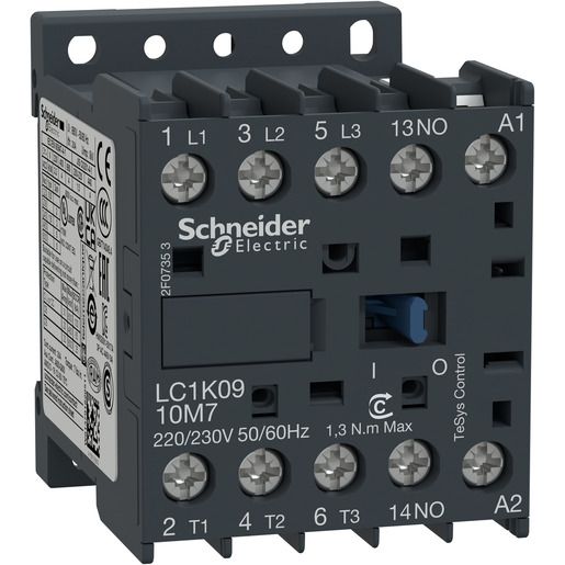 Schneider Electric SCHÜTZ 3P. 220V 1S 9A 4 KW / SCHN.E LC1-K0910M7 LC1K0910M7