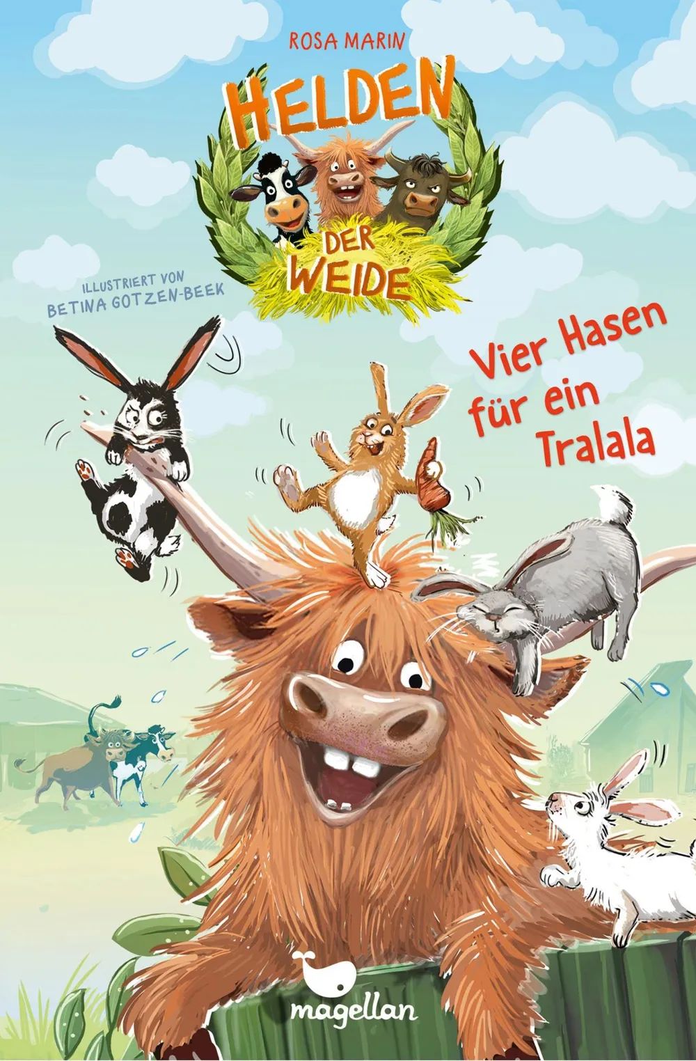 Magellan GmbH & Co.KG Helden der Weide 3 Vier Hasen f. Tralala