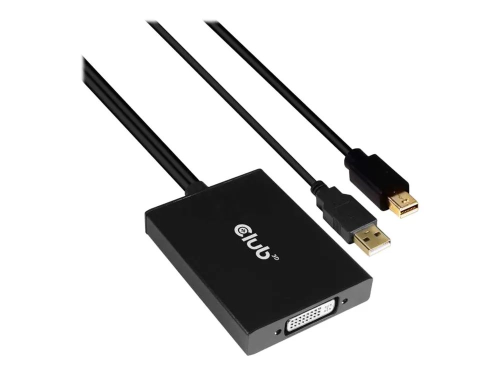 Club 3D DisplayPort/DVI-Adapter - Dual Link - USB (nur Strom)