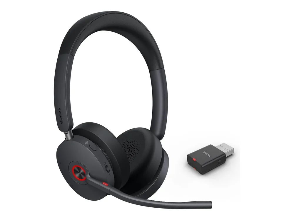Yealink WH68 Hybrid - Headset - On-Ear - DECT