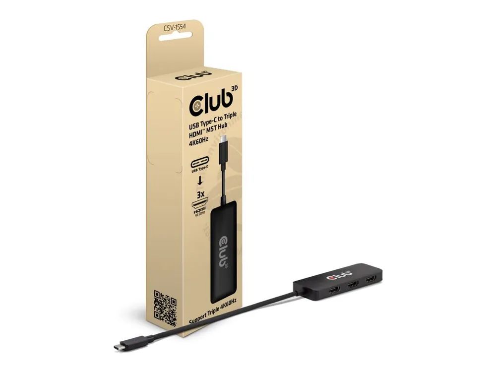 Club 3D CSV-1554 - Dockingstation - USB-C / Thunderbolt 4