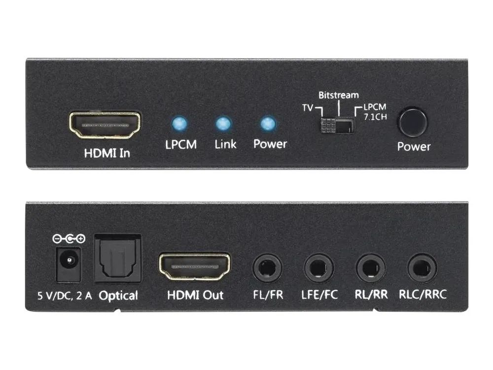 Techly IDATA HDMI-EA74K - Audio-Disembedder