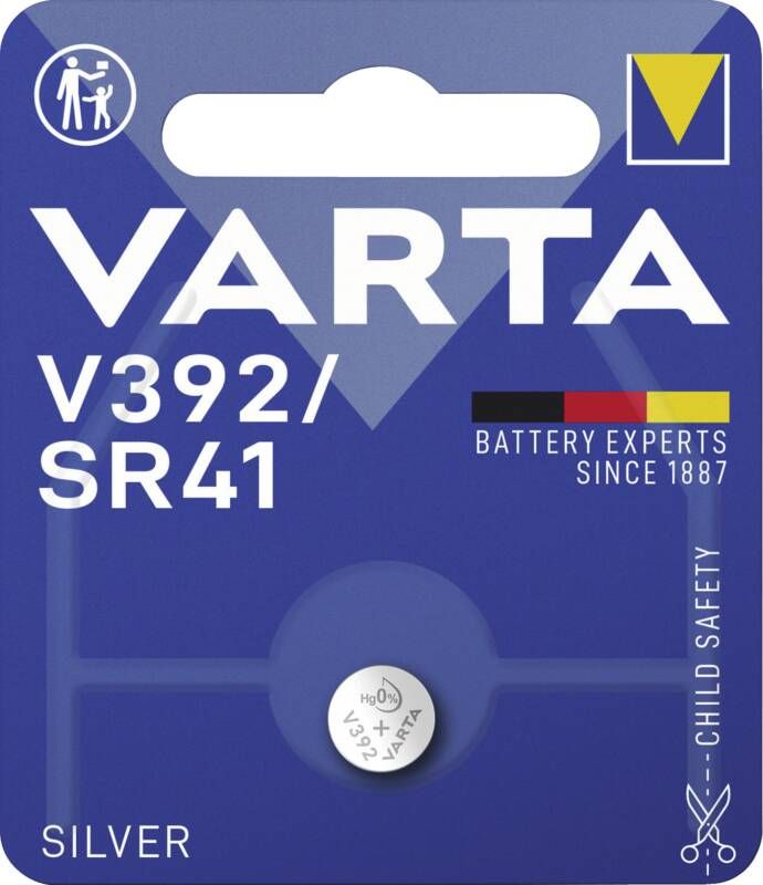Varta Knopfzellen-Batterie V 392 Electronics