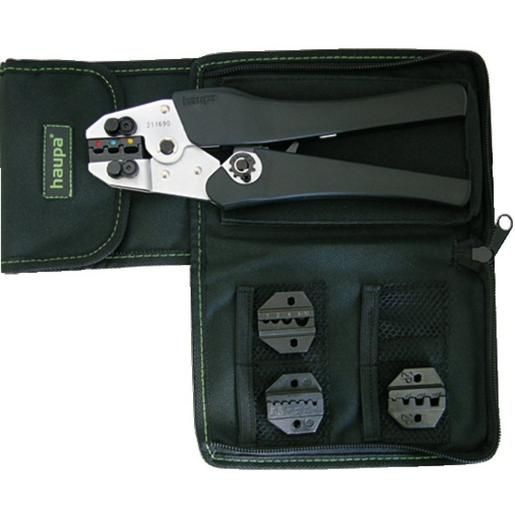 Haupa CRIMPZANGE + EINSÄTZE 211692 / HAUPA SET X-CRIMPPLUS 211692