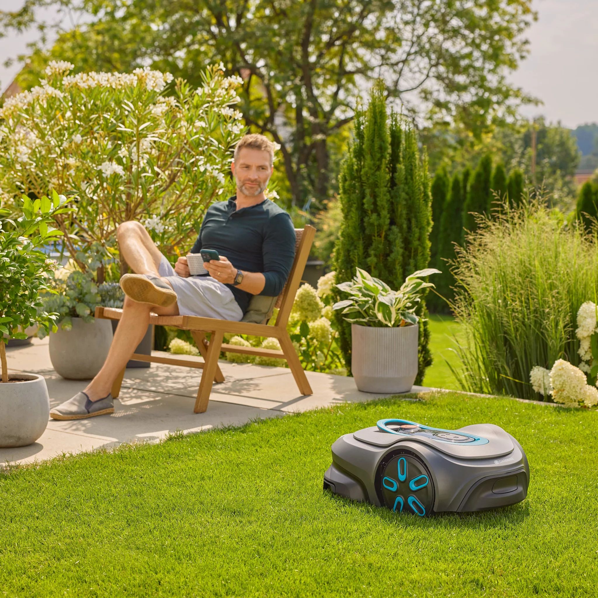 Gardena Mähroboter smart SILENO free 600 m² Set