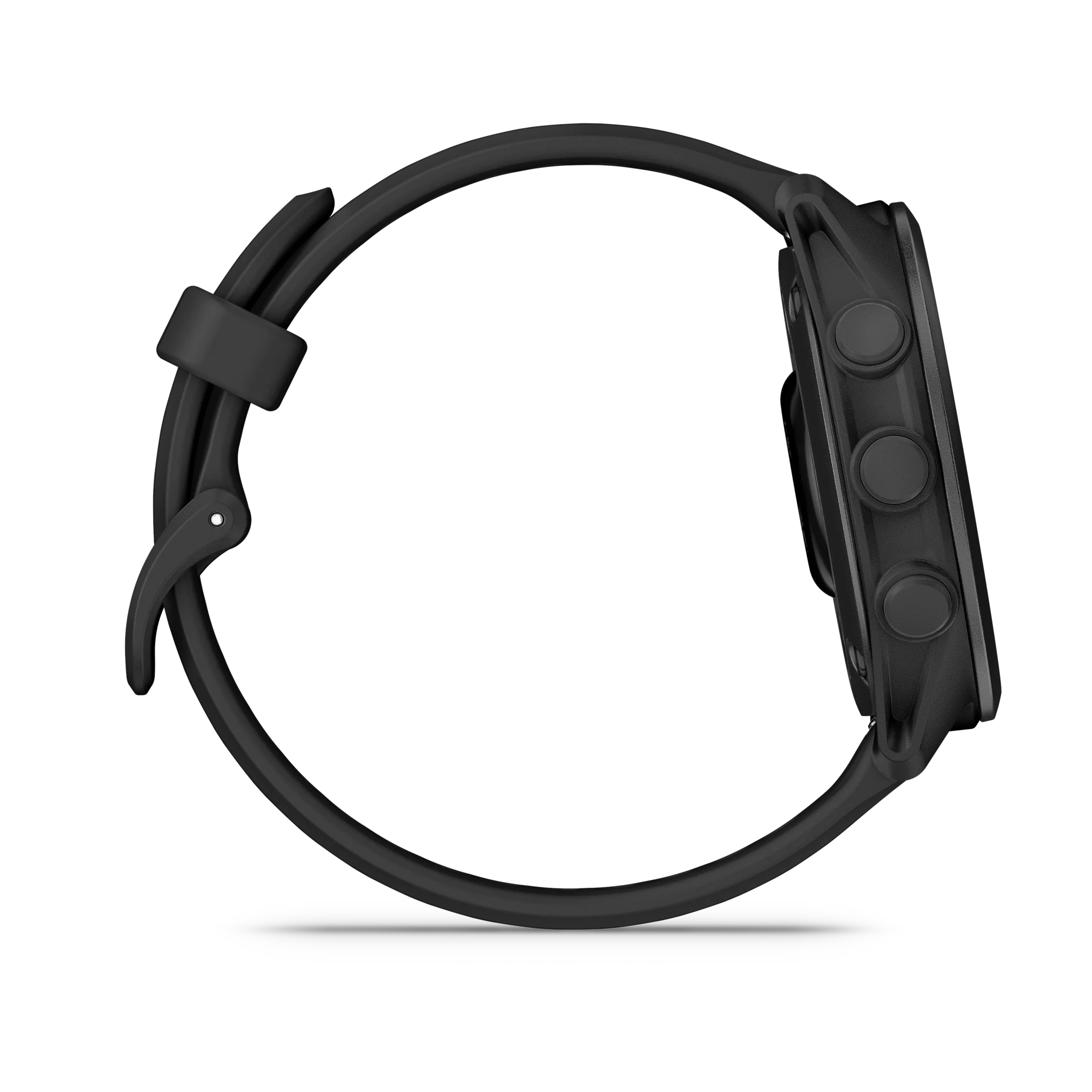 Garmin Forerunner 70 Schwarz mit Schnellwechsel-Silikon-Armband