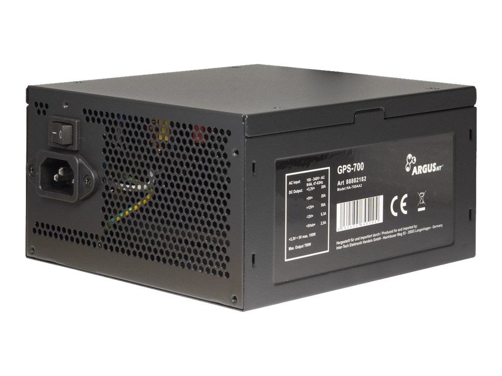 Inter-Tech Argus GPS-700 - Netzteil (intern) - ATX12V 2.4