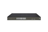LevelOne Hilbert 18-Port Gigabit PoE Smart Lite Switch - 16 PoE Ausgänge - 2 x Gigabit SFP - 802.3at/af PoE - 230W PoE-Leistungsbudget - Managed - L2 - Gigabit Ethernet (10/100/1000) - Vollduplex - Power over Ethernet (PoE) - Rack-Einbau