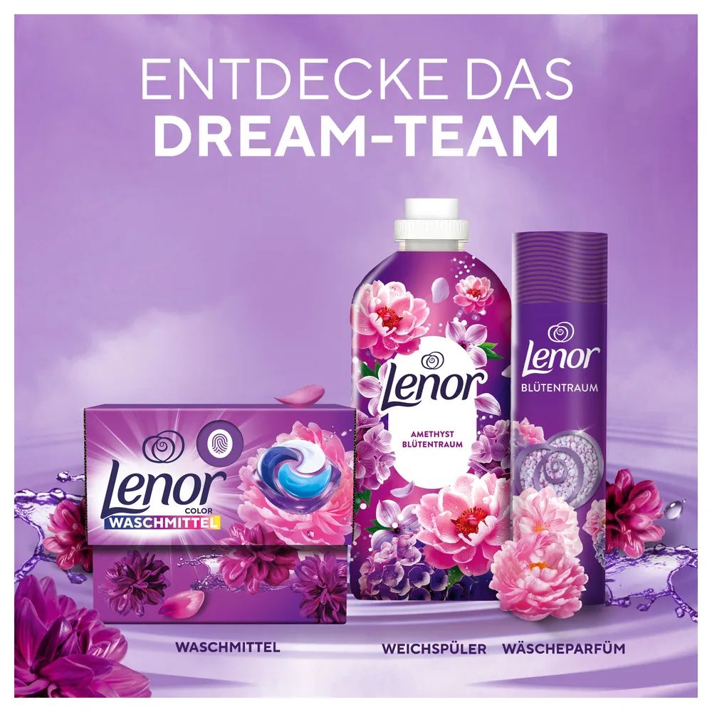 Lenor All-in-1 Pods Amethyst & Blütentraum 