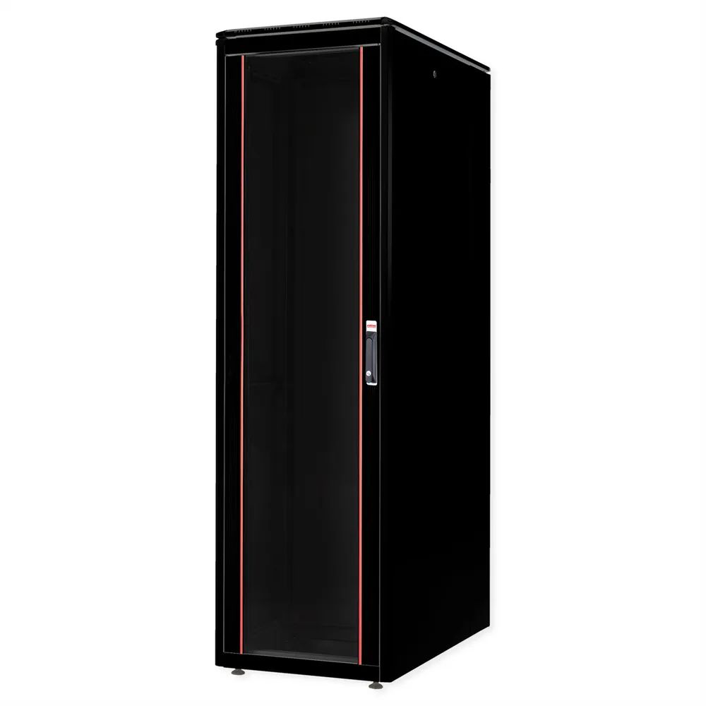 ROLINE Pro - Schrank Netzwerkschrank - Jet Black, RAL 9005 - 47U - 48.3 cm (19")
