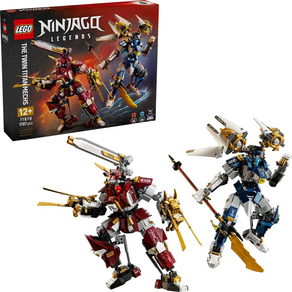 LEGO 71870 Ninjago Die Zwillings-Titanmechs