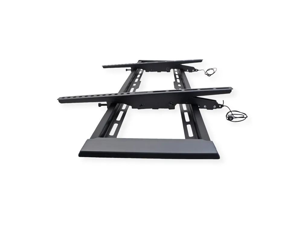 VALUE Befestigungskit (Wandmontage) - neigbar - für LCD TV - 47 mm Wandabstand, < 75 kg, VESA 800 x 400 - Metall - Schwarz - Bildschirmgröße: 109-229 cm (43"-90")