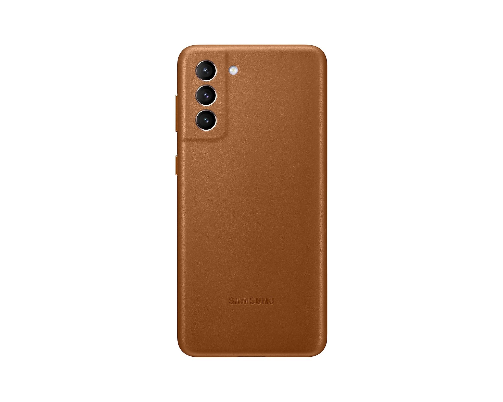 Samsung Leather Cover "EF-VG996" für Galaxy S21+, Braun