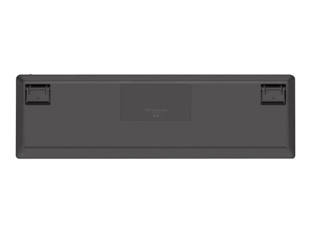 Logitech Master Series MX Mechanical - Tastatur - hinterleuchtet - kabellos - Bluetooth LE - QWERTY - Nordisch (Dänisch/Finnisch/Norwegisch/Schwedisch)