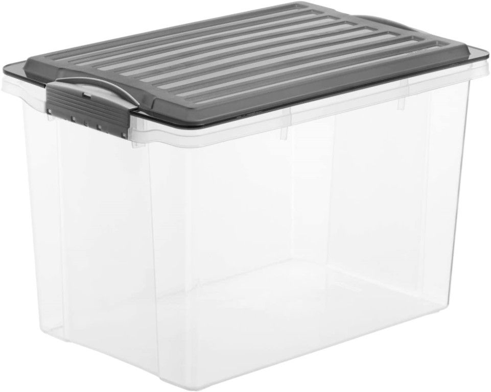 Rotho Stapelbox A4, hoch, 19 l COMPACT