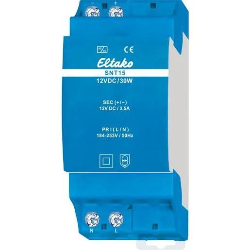 Eltako SCHALTNETZTEIL 12V DC / ELTAKO SNT15-12VDC/30W 20000167
