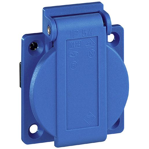 Walther EINBAUSTECKDOSE M. KLAPPDECKEL / WALTHE 10003