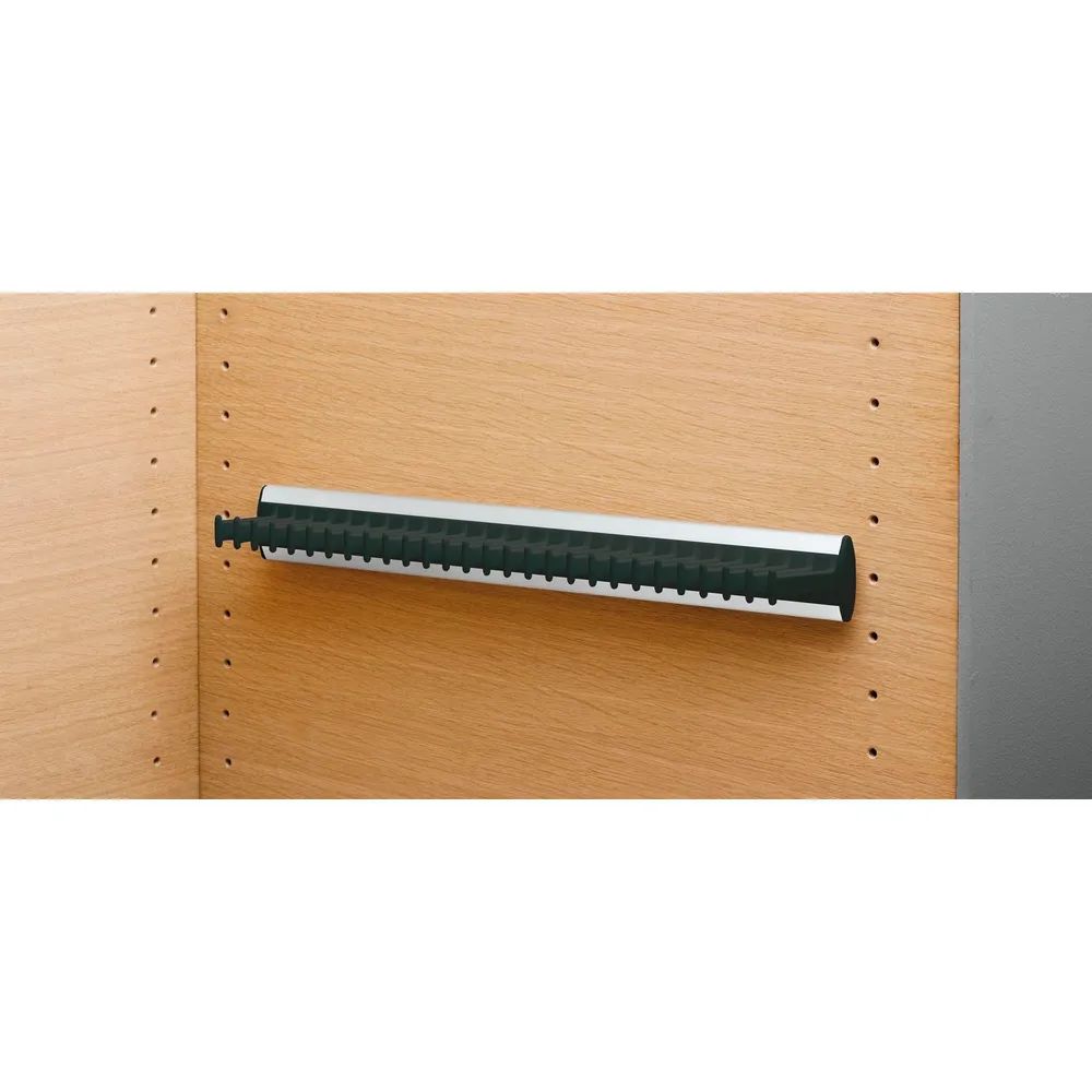 SERVETTO Krawattenhalter Modell D Aluminium/Kunststoff schwarz