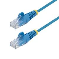StarTech.com Blue Slim CAT6 Ethernet Cable - Kabel - Netzwerk