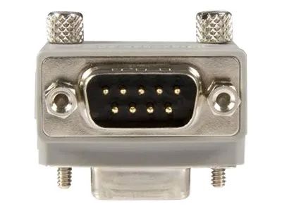 StarTech.com DB9 auf DB9 Seriell Kabeladapter Typ 1 rechts gewinkelt - St/Bu - Serieller Adapter - DB-9 (M)