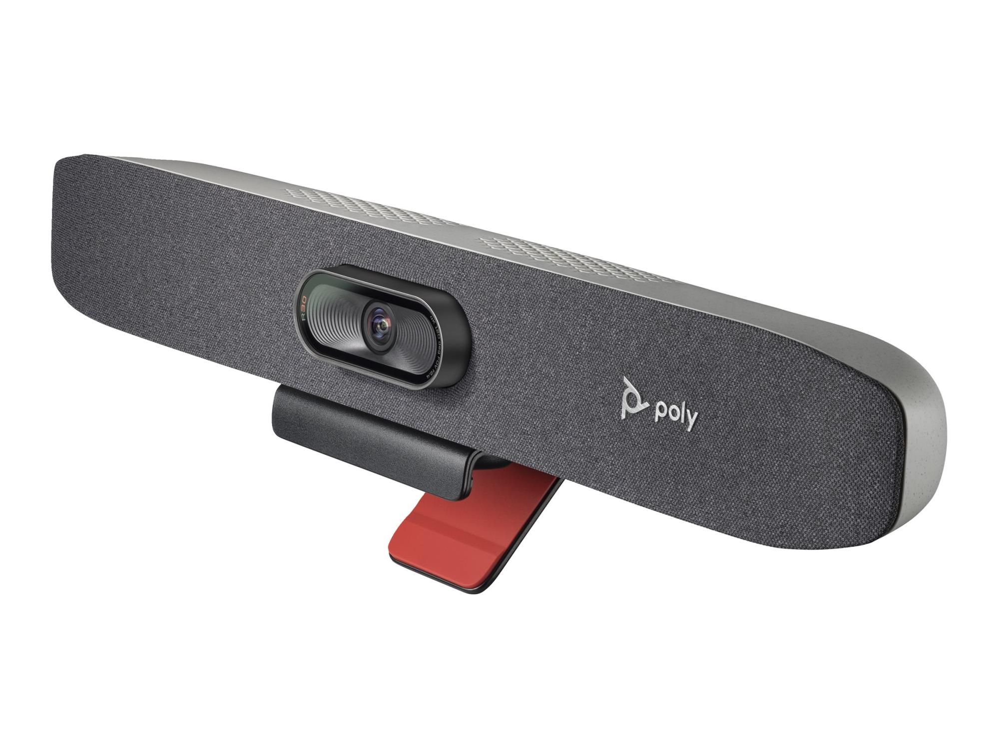 Poly Studio R30 - Persönliche Videobar - Zoom Certified, Zertifiziert für Microsoft Teams