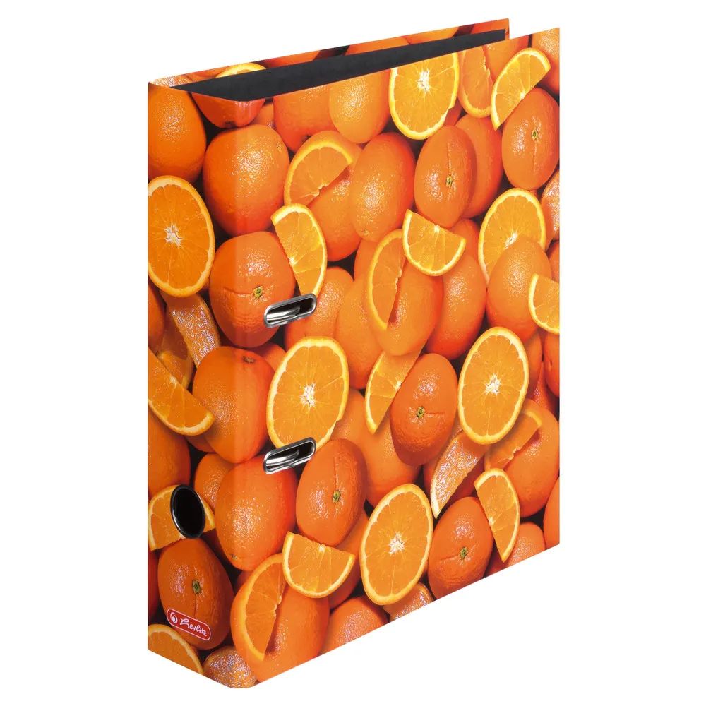 herlitz Ordner maX.file A4 8cm Orangen