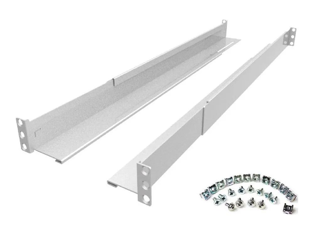 ROLINE Rack-Schienen-Kit - UPS, 1/2/3 HE 60-90 cm - eloxiertes Aluminium - 48.3 cm (19")