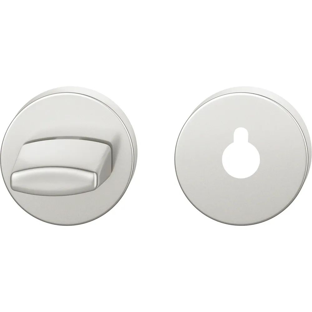 FSB WC Rosette 17 1735 00031 AGL, R/7 mm, ohne Schauscheibe, Aluminium silber