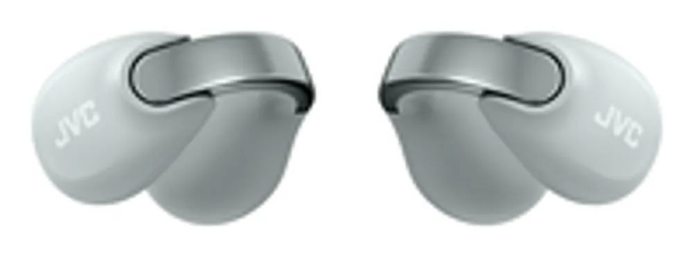 JVC HA-NP1T-H Nearphones Open Ear True Wireless Kopfhörer eisgrau - Kopfhörer - 20 KHz