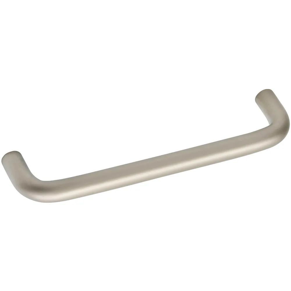 Hettich Griff Sulis ø 10 mm, LA 96 mm, Breite 106 mm, Stahl vernickelt matt