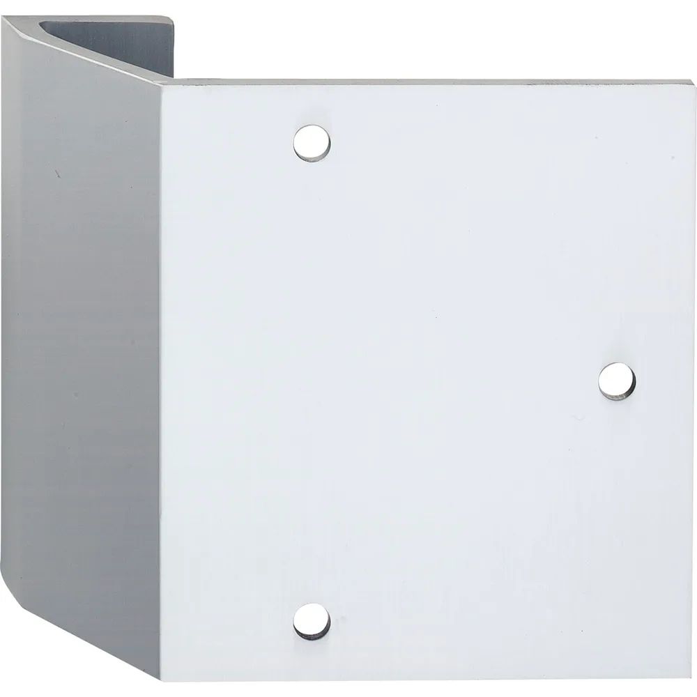 KWS Konsole I - 120mm für bauseitige Griffplatten, Alu silber eloxiert