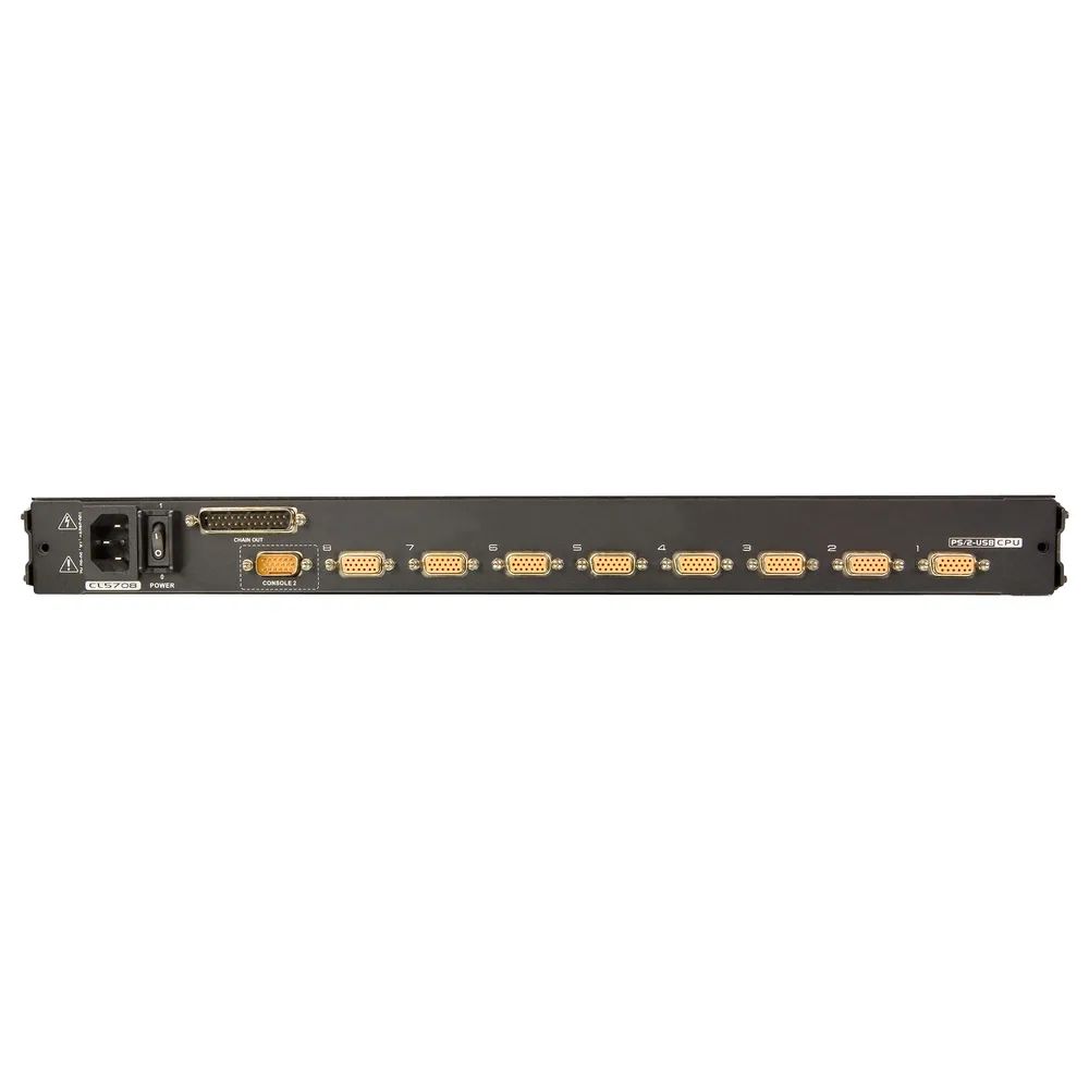 ATEN 8 Port 17" LCD KVMP Switch with Italian Keyboard CL5708M-IT - Kabel - KVM
