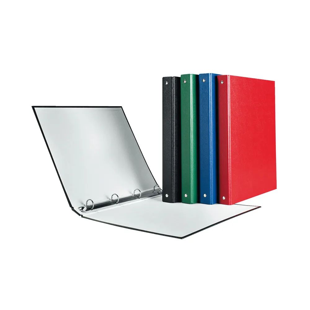 herlitz Ringbuch A5 Polypropylen 4-Ring farbig sortiert