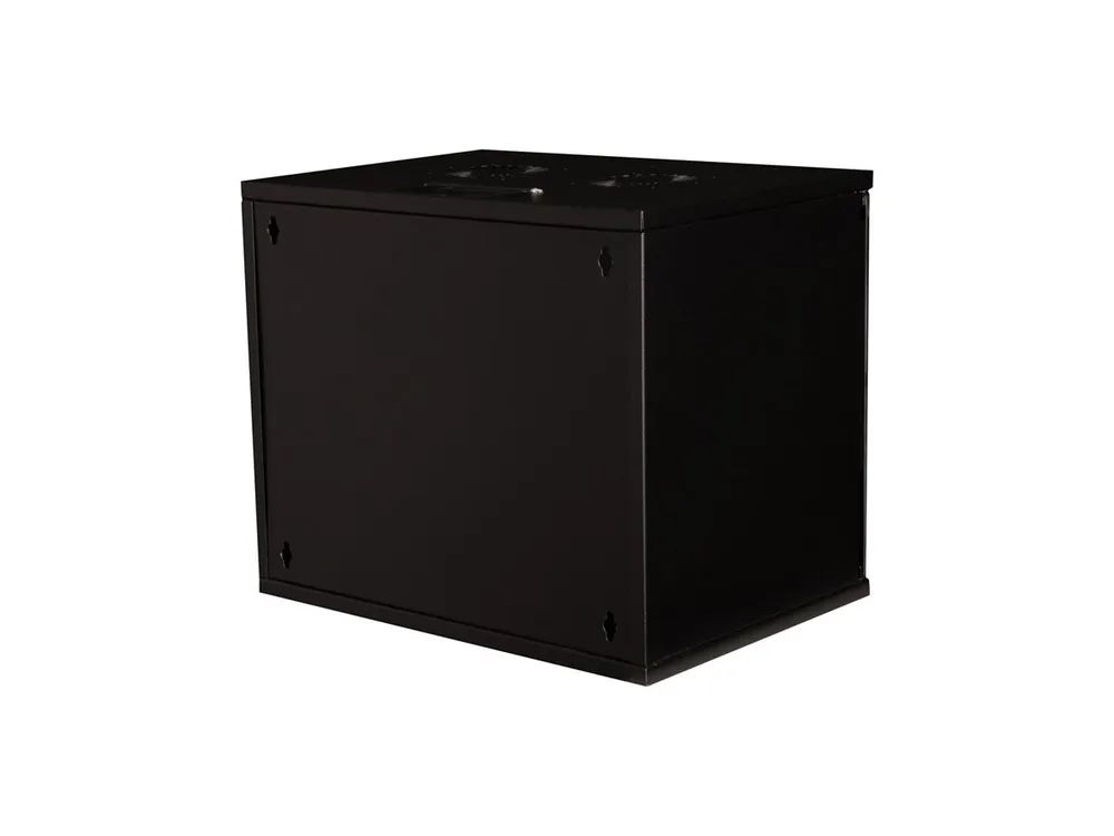 ROLINE Basic - Gehäuse - Set, 540x400 BxT - geeignet für Wandmontage - RAL 9005, Jet Black - 9U - 48.3 cm (19")