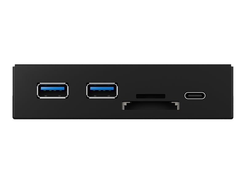 ICY BOX IB-HUB1417-i3 - Hub - 2 x SuperSpeed USB 3.0 + 1 x USB-C